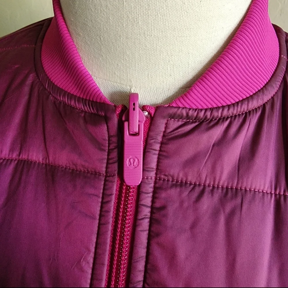 Lululemon Non-Stop Bomber Jacket Reversible‎ Size 4